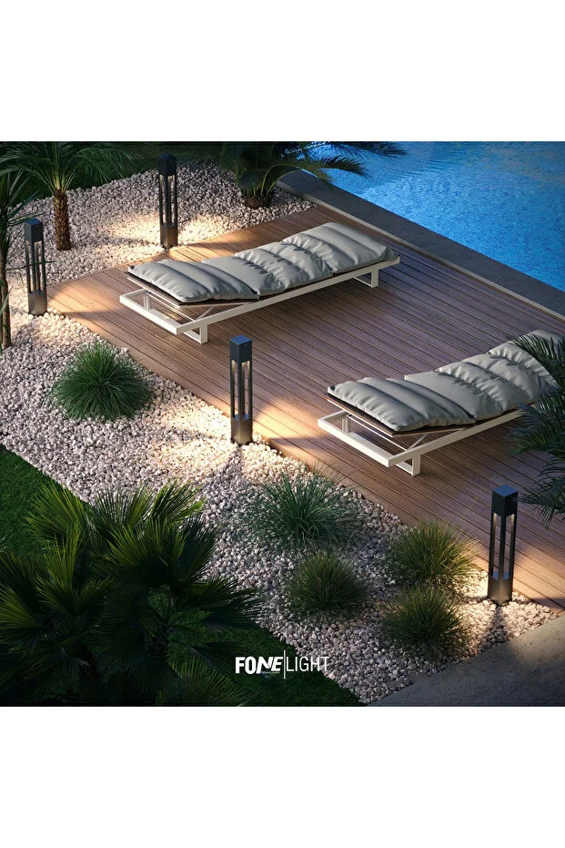 Modern Bahçe Aydınlatma Direği